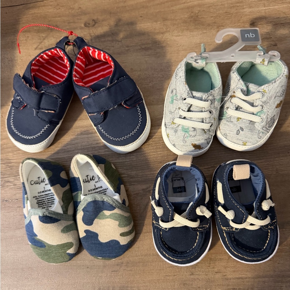 Newborn Baby Shoes Set